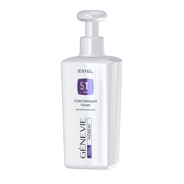 Осветляющий тоник для всех типов кожи GENEVIE PRO PIGMENT, 500 мл